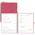 DE 25.9 cm × 21.2 cm 2027 Spiral Weekly Planner Week + Notes Layout Softcover