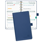 DE Pocket Size 2027 Spiral Weekly Calendar Planner Soft Cover