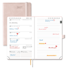 DE A6 Size 2027 Weekly Planner Week + Notes Layout Softcover