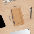 DE Pocket Recycled 2027 Weekly Planner Spiral Hardcover