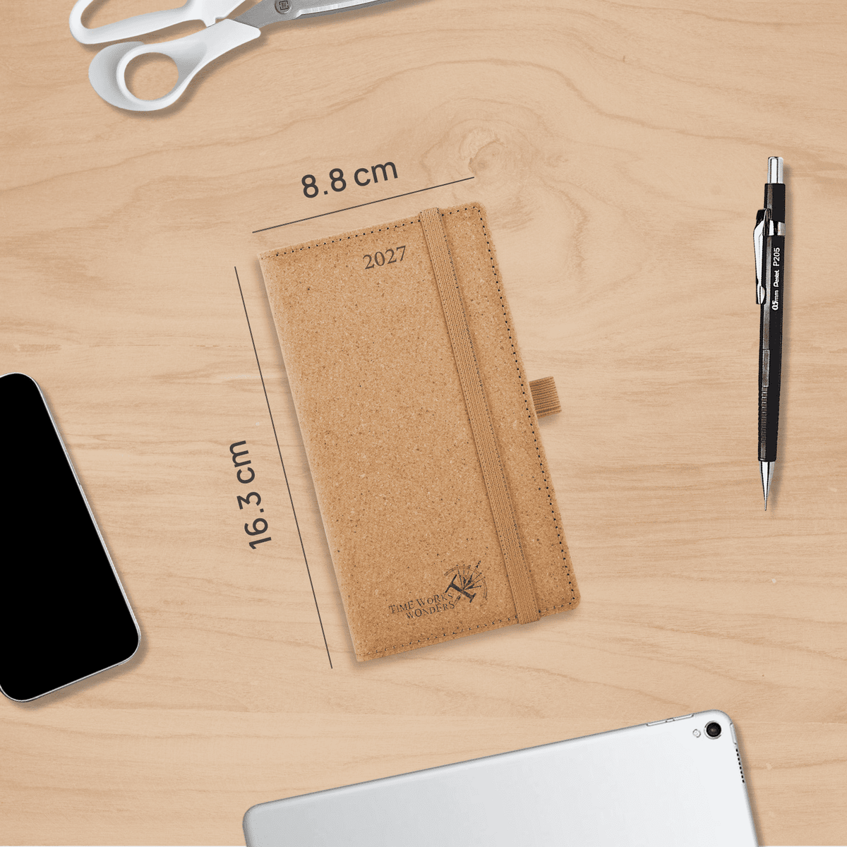 DE Pocket Recycled 2027 Weekly Planner Hardcover