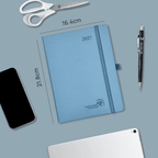 DE 25,9 cm ×  cm 2027 Weekly Planner Horizontal Layout Calendar Planner