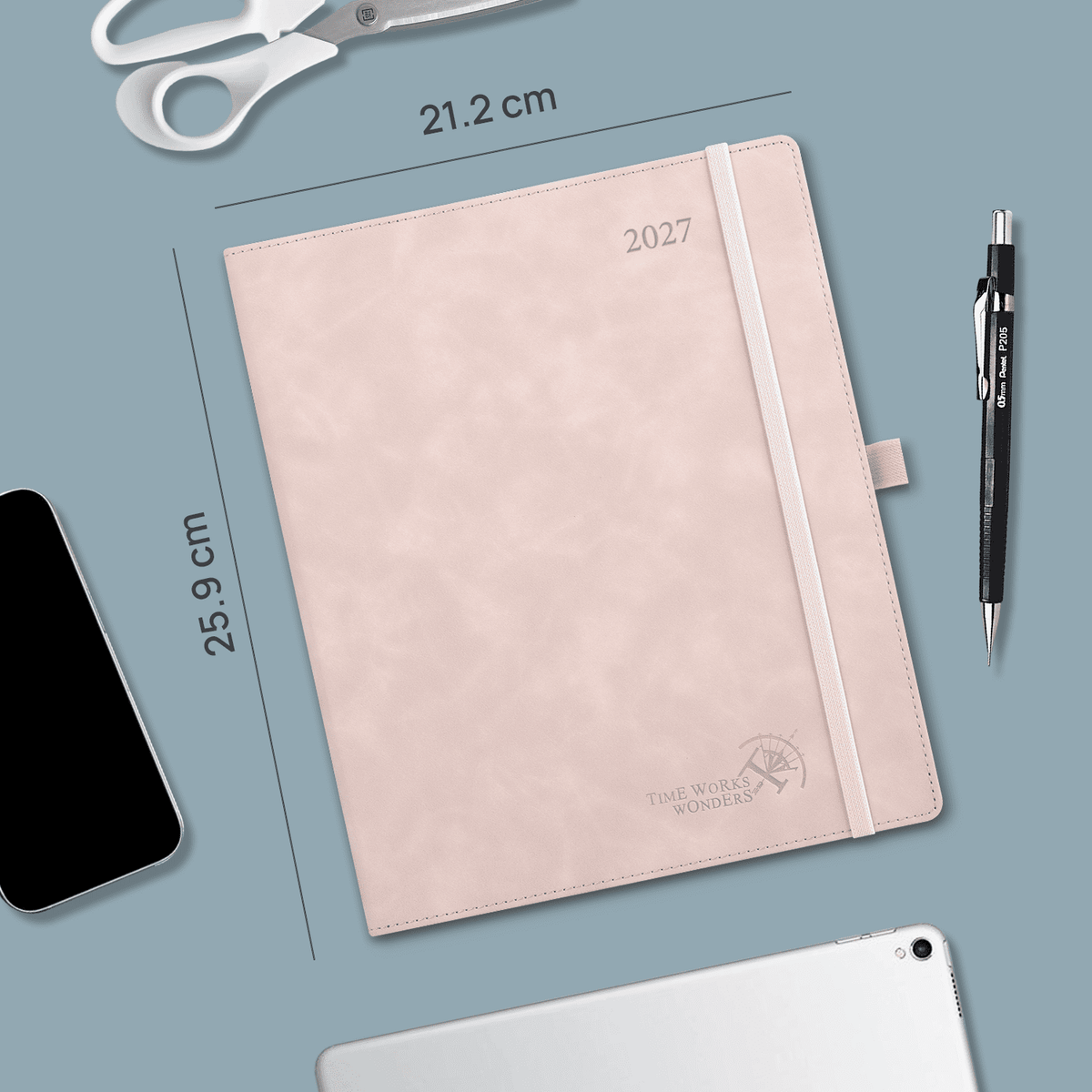 ES Agenda académica semanal 26.5 cm × 21.5 cm 2026-2027 Tapa dura