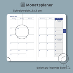 DE Mini Size 2027 Weekly Planner SoftCover Calendar Planner