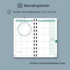 DE Pocket Size 2027 Spiral Weekly Calendar Planner Soft Cover