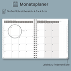 DE 25.9 cm × 21.2 cm 2027 Spiral Weekly Planner Week + Notes Layout Softcover