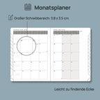 DE 21,8 cm × 16,4 cm Weekly Planner Neo Color Softcover Calendar Planner