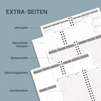 DE 16,5 cm × 21,6 cm 2027 Spiral Weekly Planner Week + Notes Layout Softcover