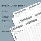 DE Pocket Size 2027 Weekly Planner Hard Cover Calendar Planner