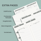 DE A6 Size Daily Academic Planner 2026-2027 HardCover