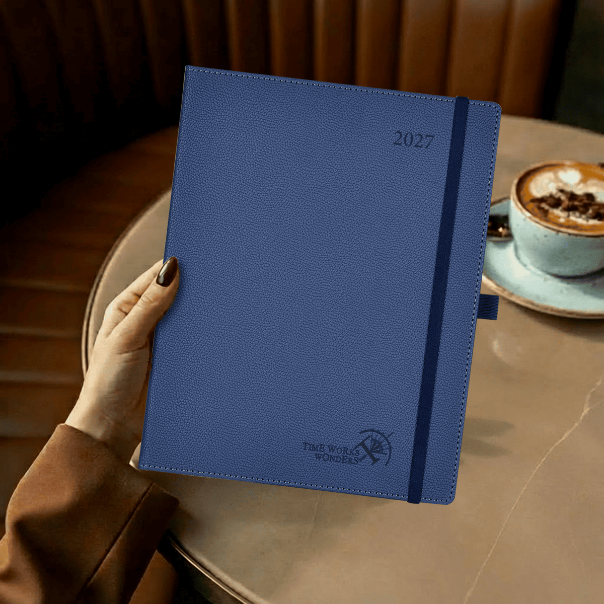 DE 25,9 cm × 21,2 cm 2027 Weekly Planner Horizontal Layout Calendar Planner