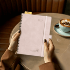 DE 16,5 cm × 21,6 cm 2027 Spiral Weekly Planner Week + Notes Layout Softcover