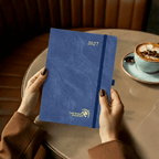 DE 16,4 cm × 21,8 cm Weekly 2027 Planner Week + Notes Layout Hardcover