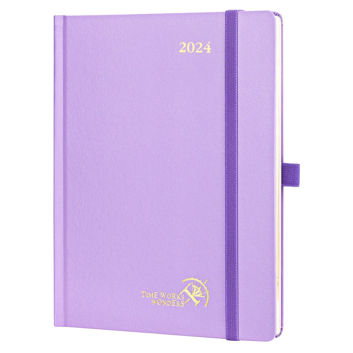 POPRUN 2023-2024 Academic Daily Planner violet