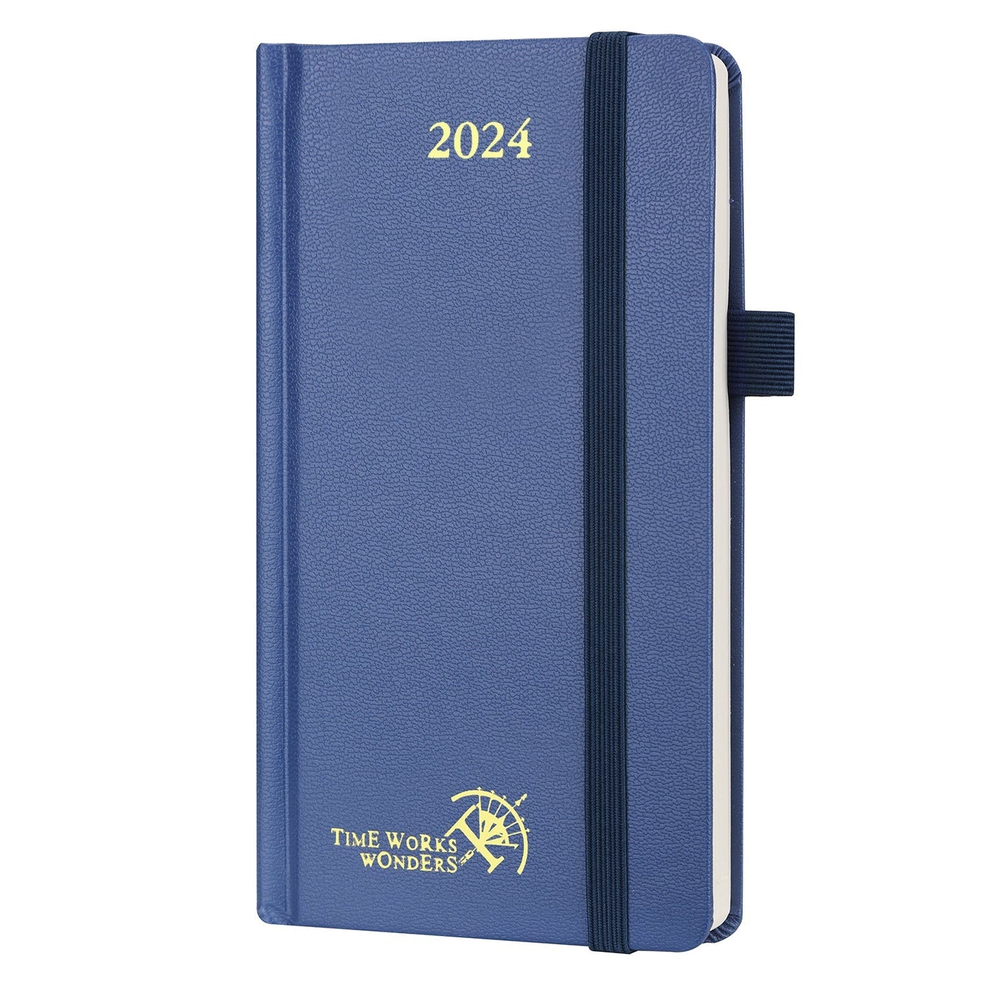 POPRUN 2023-2024 Academic Daily Planner Navy Blue