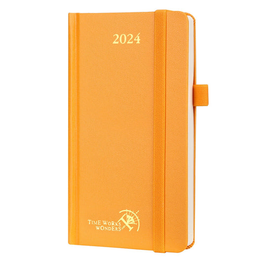 POPRUN 2023-2024 Academic Daily Planner Orange