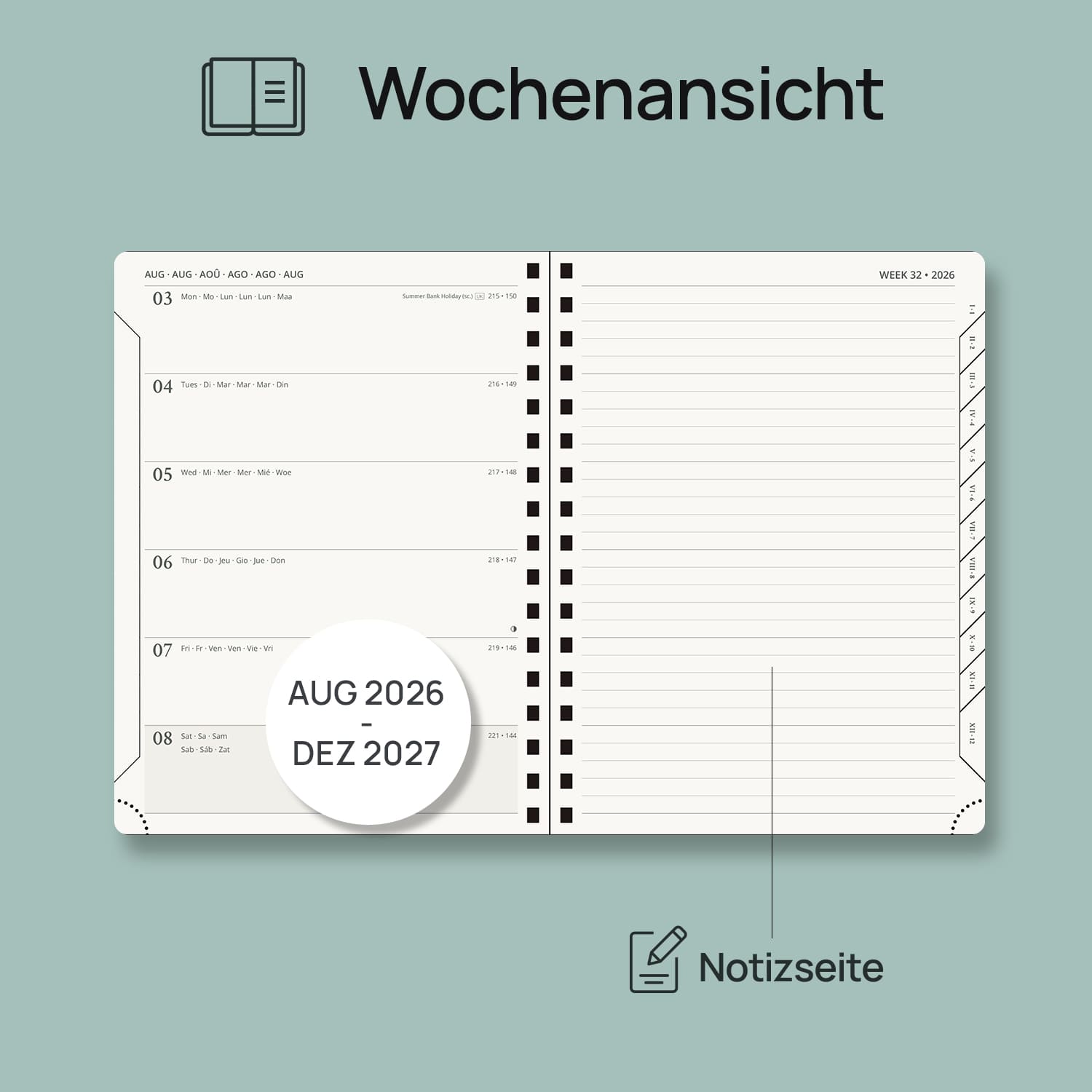 POPRUN 2026-2027 Academic Planner