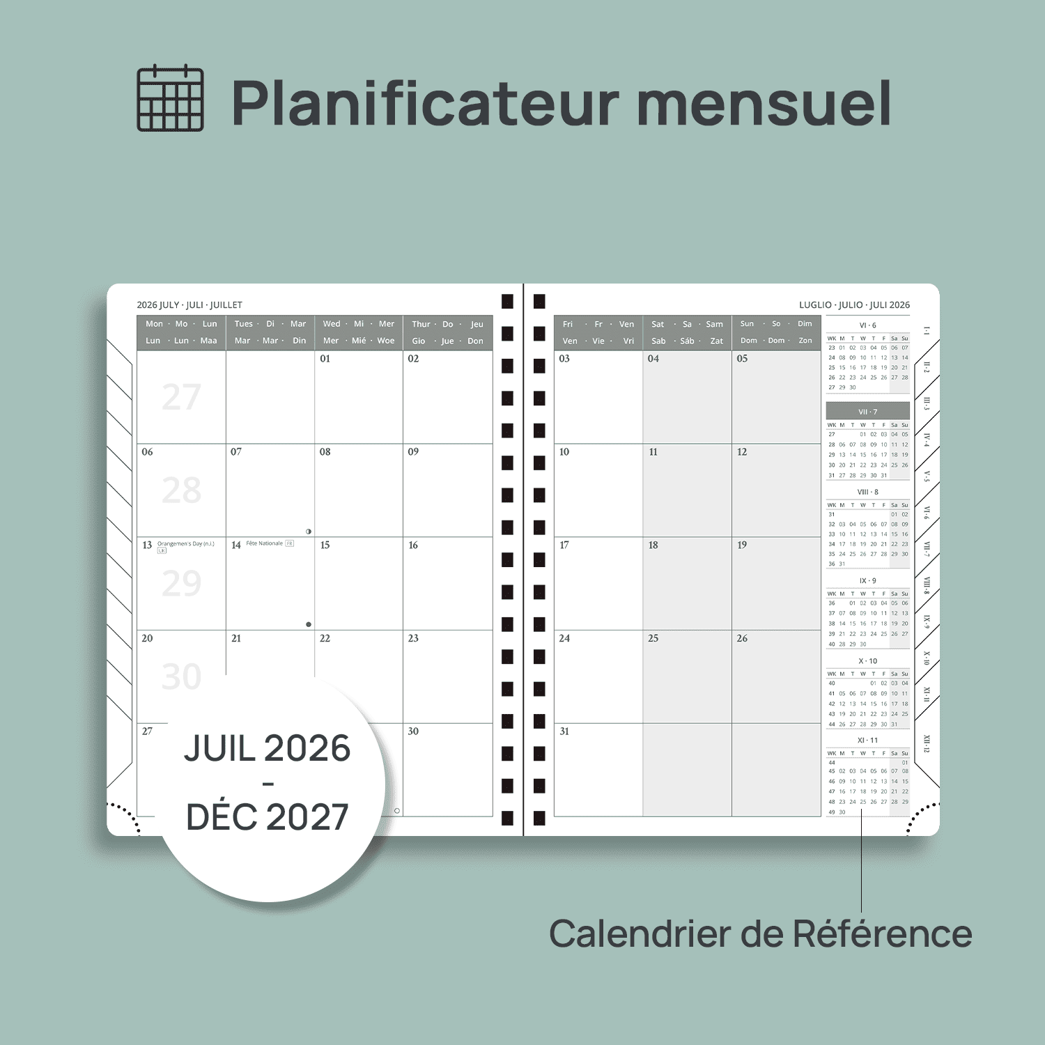 POPRUN 2026-2027 Academic Planner