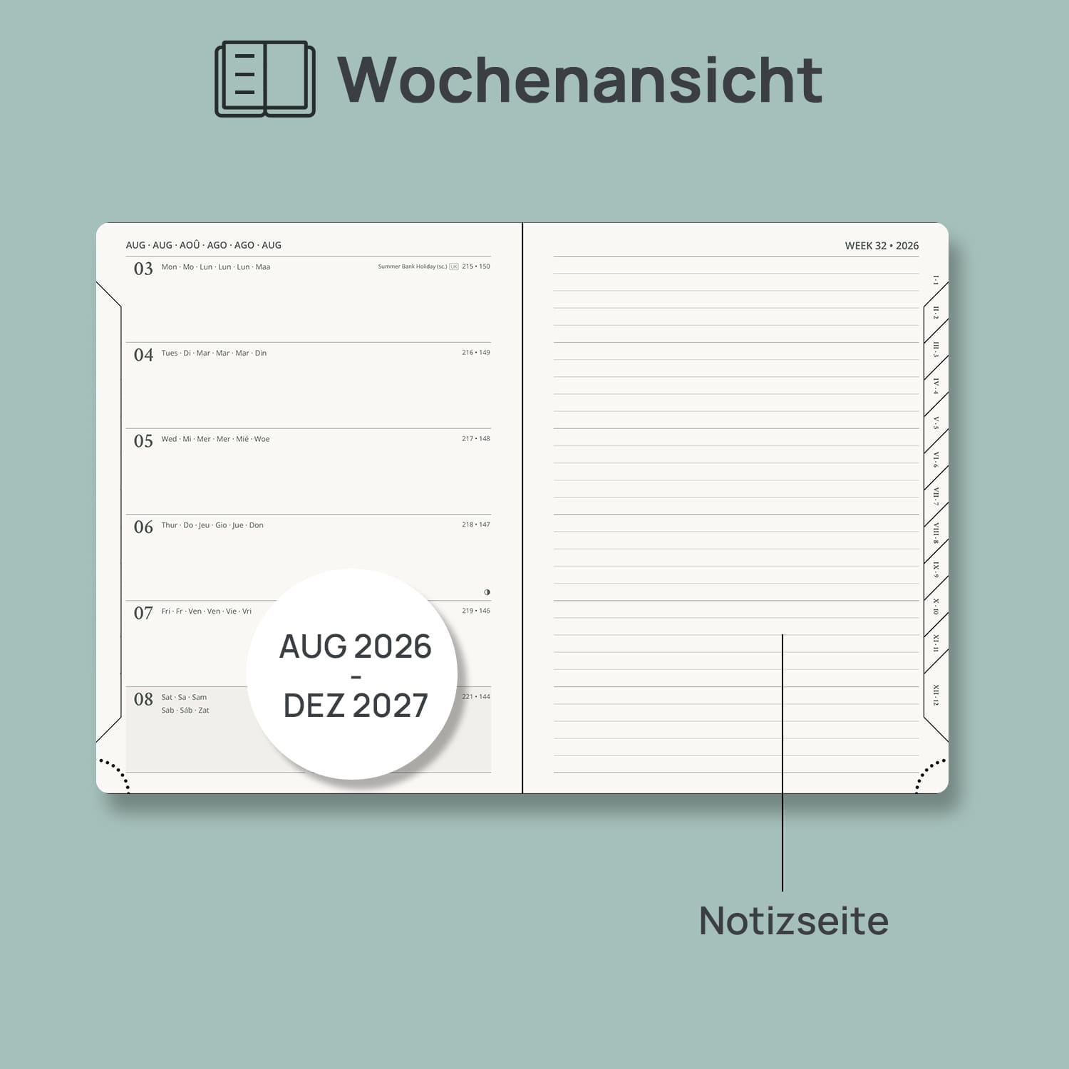 POPRUN 2026-2027 Academic Planner
