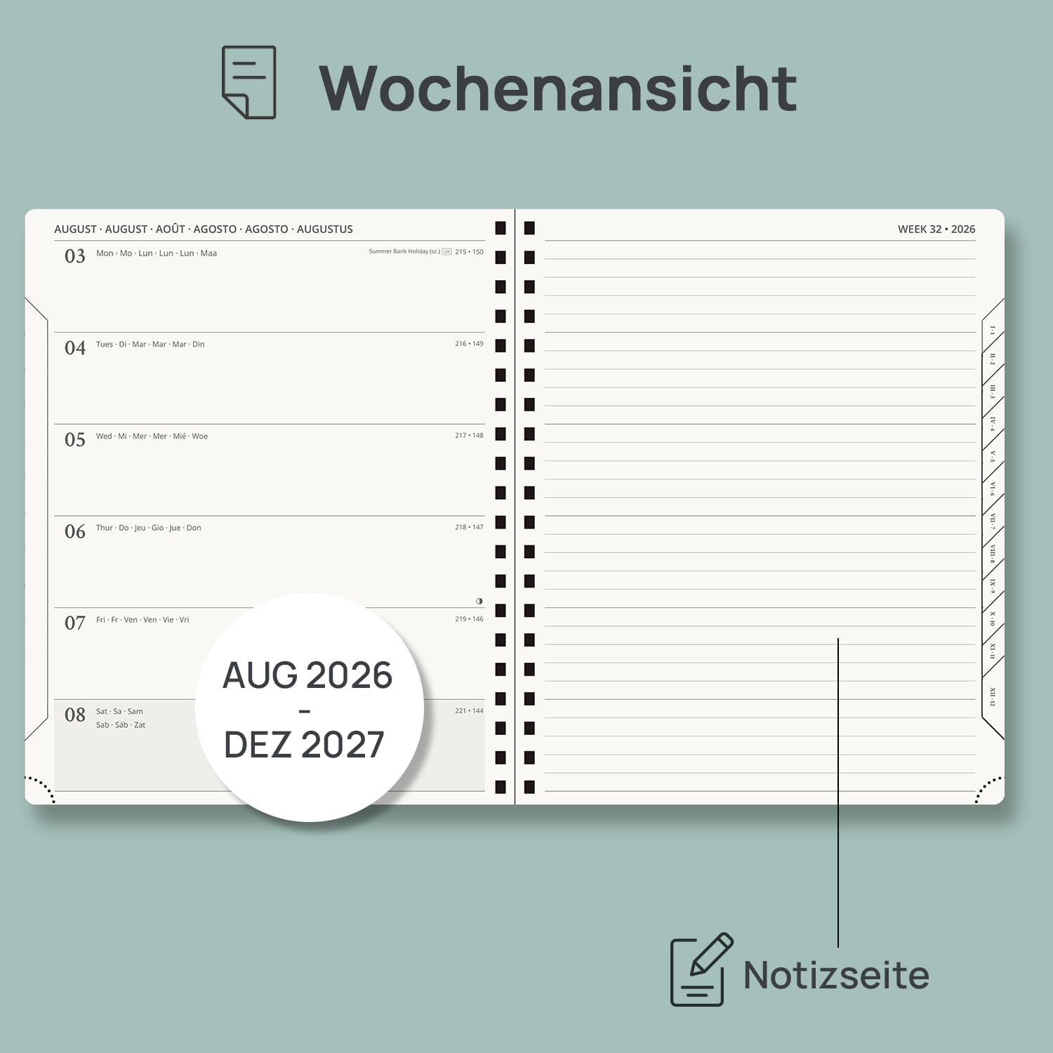POPRUN 2026-2027 Academic Planner