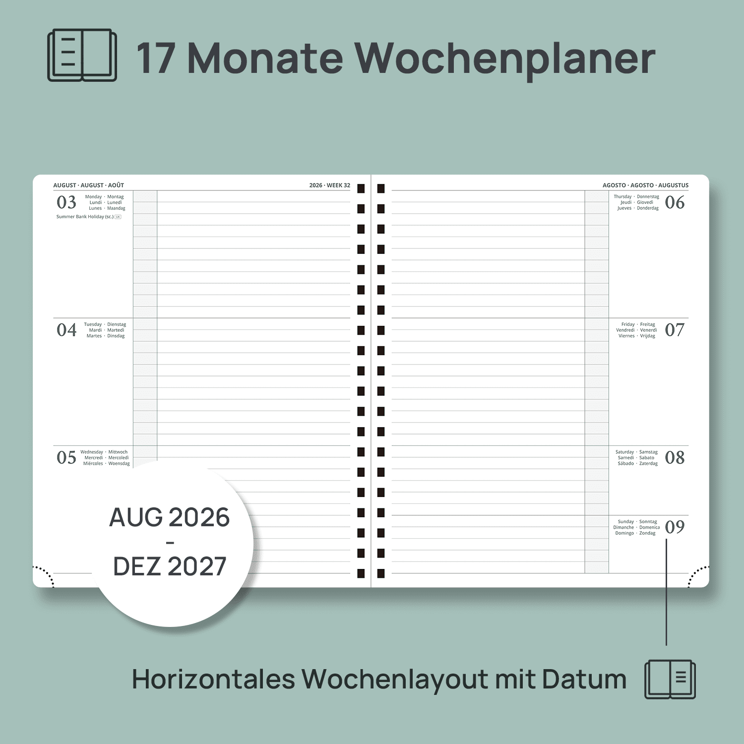 POPRUN 2026-2027 Academic Planner