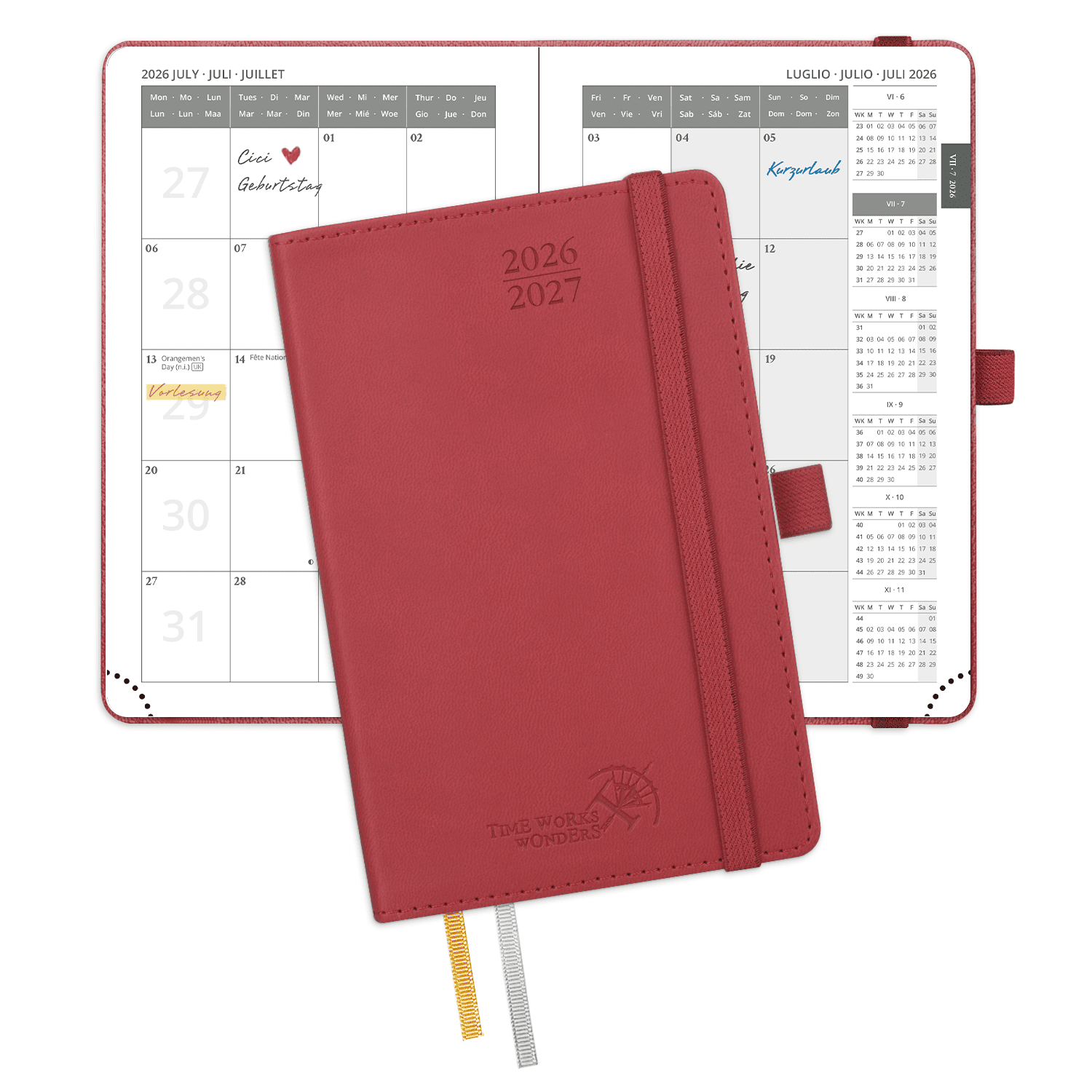 POPRUN Burgundy