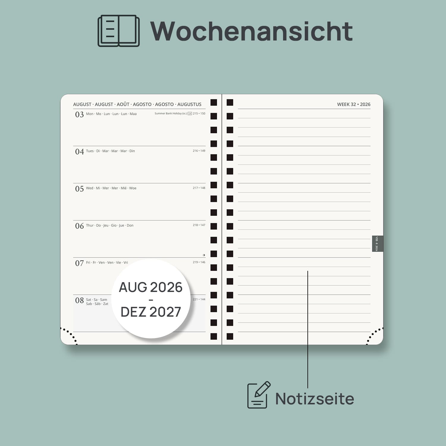 POPRUN 2026-2027 Academic Planner
