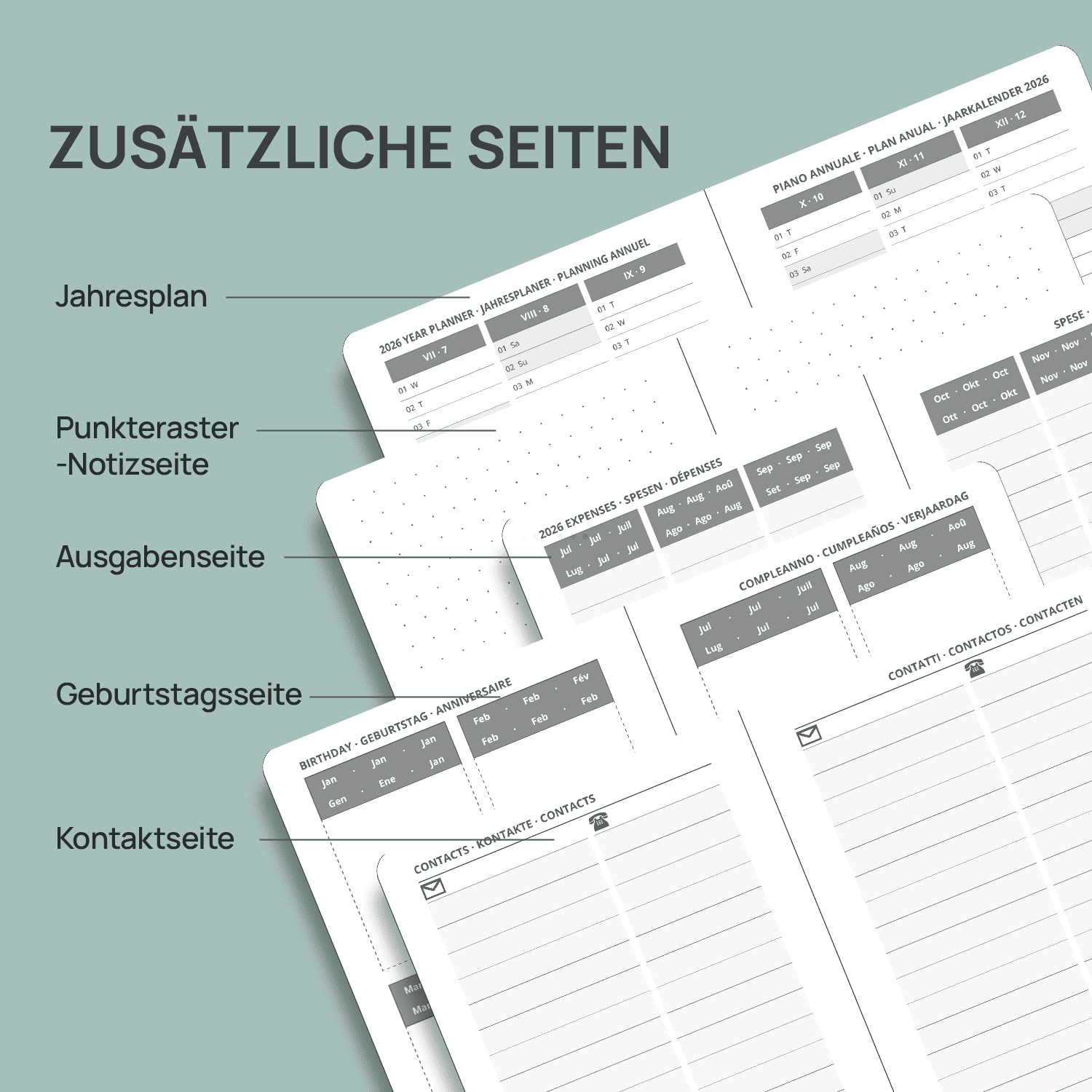 POPRUN 2026-2027 Academic Planner