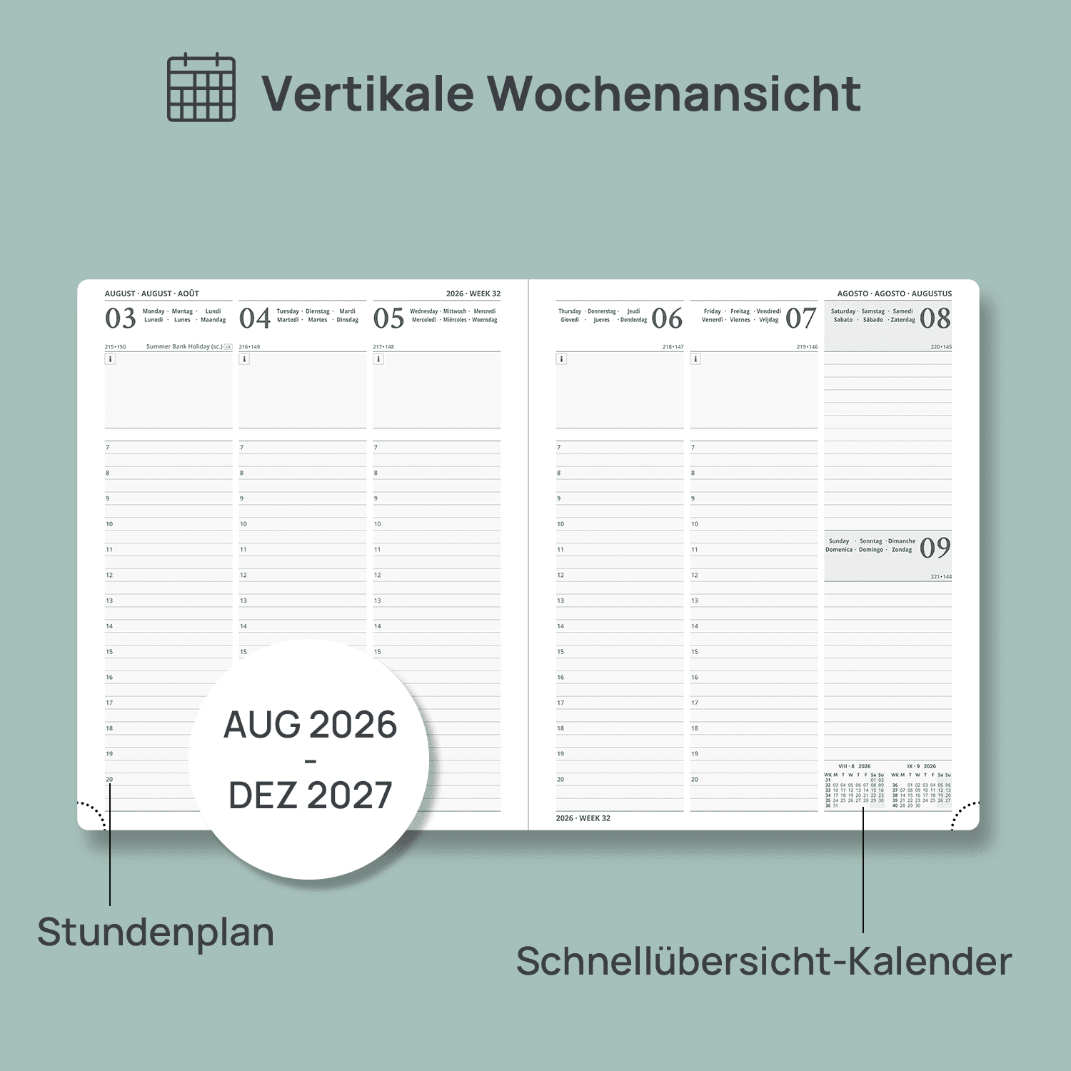 POPRUN 2026-2027 Academic Planner