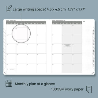 POPRUN 2026 Weekly Planner