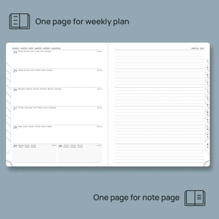 POPRUN 2026 Weekly Planner