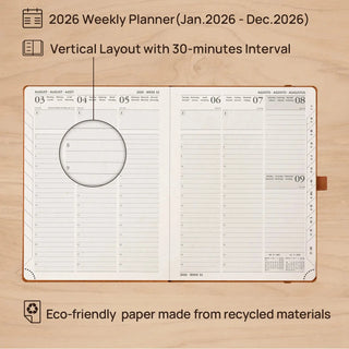 POPRUN 2025 Weekly Planner