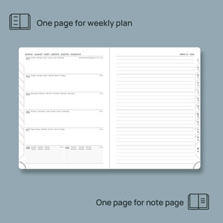 POPRUN 2026 Weekly Planner