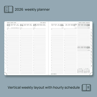 POPRUN 2026 Weekly Planner
