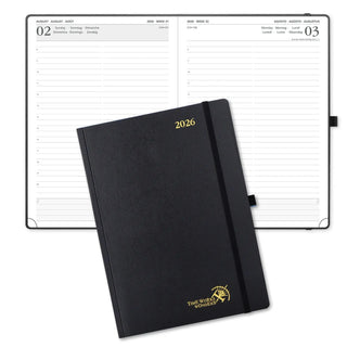 POPRUN 2026 Daily Planner Black