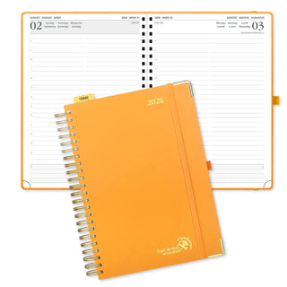 POPRUN 2026 Daily Planner Orange