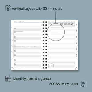 POPRUN 2026 Daily Planner