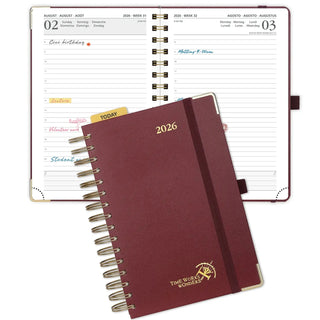 POPRUN 2026 Daily Planner Bordeaux