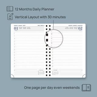POPRUN 2026 Daily Planner