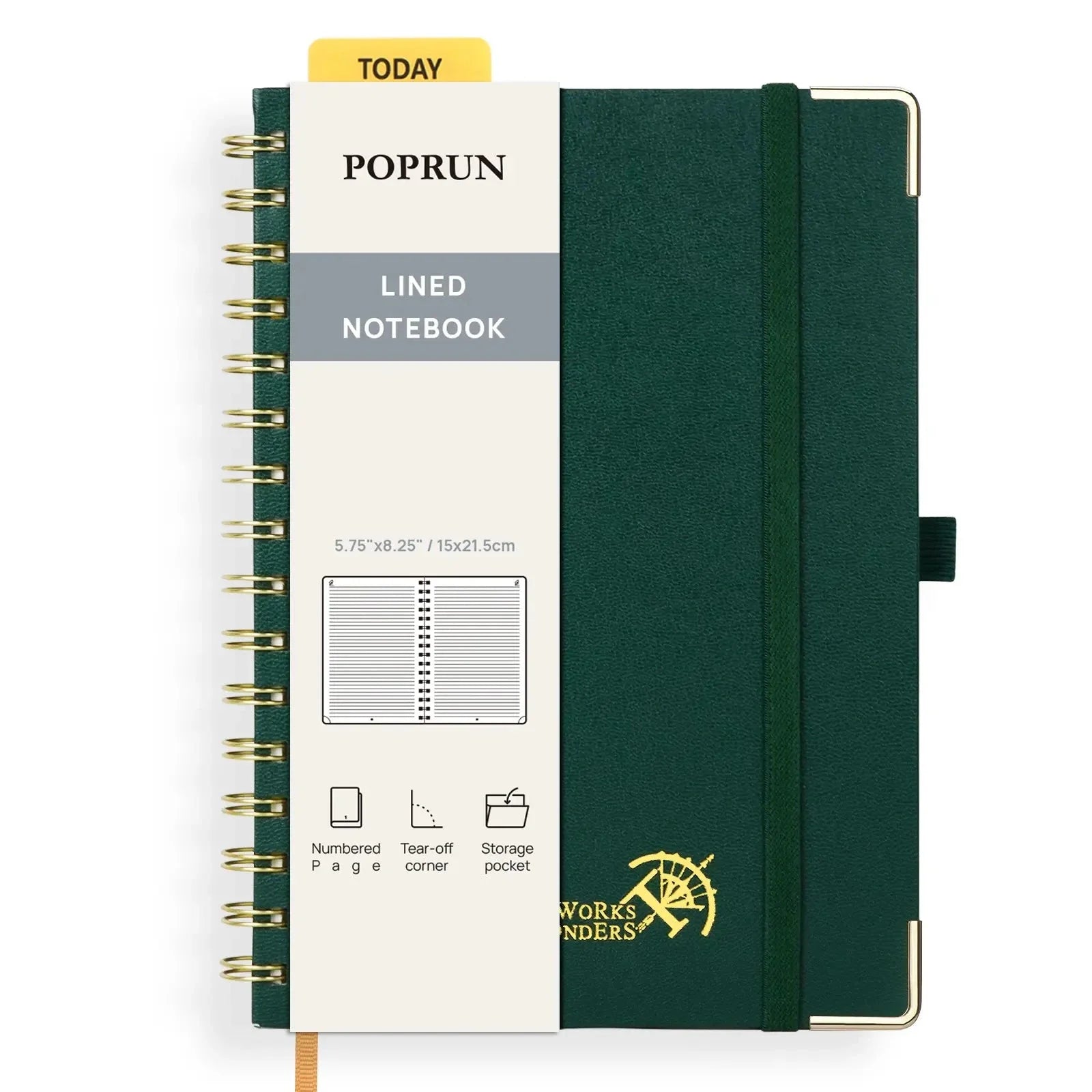 POPRUN Dark Green