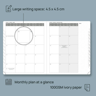 POPRUN 2025 Weekly Planner
