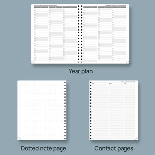 POPRUN 2026 Weekly Planner