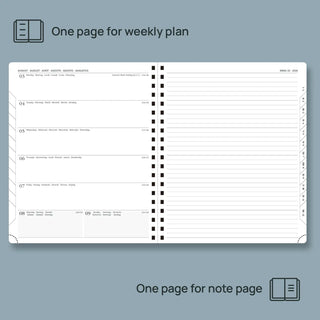 POPRUN 2026 Weekly Planner