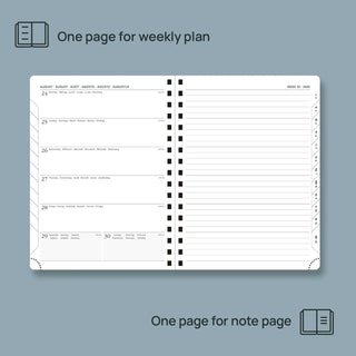 POPRUN 2026 Weekly Planner