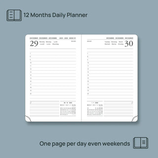 POPRUN 2026 Daily Planner