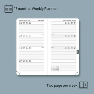 POPRUN 2026 Weekly Planner