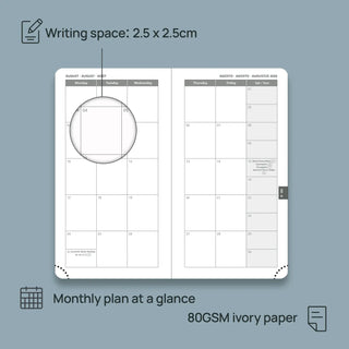POPRUN 2026 Weekly Planner