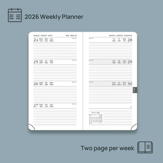 POPRUN 2026 Weekly Planner