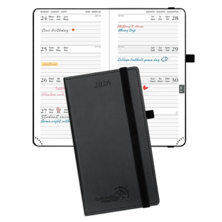 POPRUN 2026 Weekly Planner Black