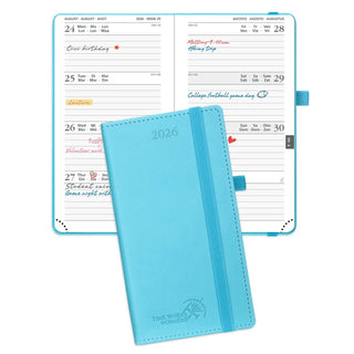 POPRUN 2026 Weekly Planner Donau Blue